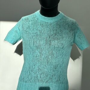 Prada Aqua Knit Sweater